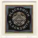 blacksmith career art, blacksmith gifts, blacksmith gifts for grads, graduation and professionals, blacksmith occupation art, blacksmith paintings and limited edition fine art prints by artists Jane Billman and Gregg Billman