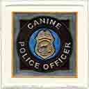 canine police officer career art, canine police officer gifts, gifts for grads, graduation and professionals, canine police officer occupation art, paintings and limited edition fine art prints by artist Jane Billman and Gregg Billman